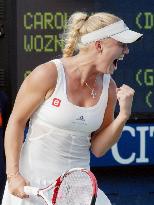 Wozniacki advances to U.S. Open semifinals