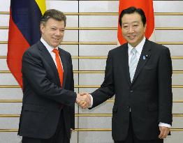 Japan-Colombia summit in Tokyo