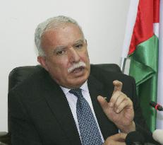 Palestinian foreign minister