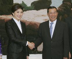 Cambodian, Thai premiers to work for border peace
