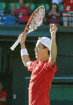 Nishikori in Davis Cup World Group playoff