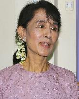 Myanmar's Suu Kyi in interview