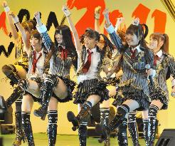 AKB48 took stage in Shanghai
