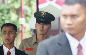 S. Korean star Hyun Bin in Jakarta