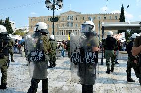 Strike in Greece