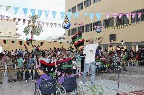 Charity events in Libya to support civil-war soldiers