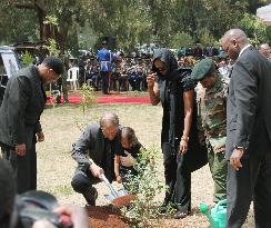 Funeral for Maathai