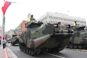 Military parade in Taiwan