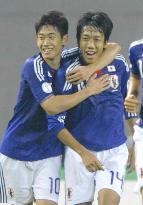 Japan beat Tajikistan 8-0 in World Cup q'fier
