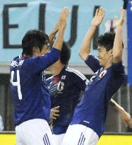 Japan beat Tajikistan 8-0 in World Cup q'fier