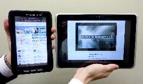 Panasonic's tablet computers for corporate users