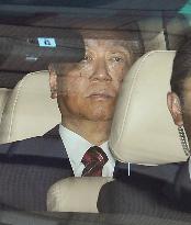 Ozawa attends political funds trial