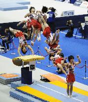 World champion Uchimura's vault performance