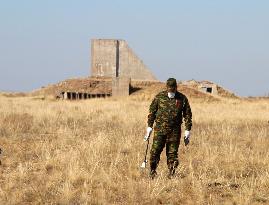 Former Soviet nuclear test site in Kazakhstan