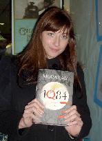 Murakami's novel '1Q84' launched in Britain