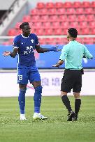 (SP)CHINA-DALIAN-FOOTBALL-CSL-WUHAN THREE TOWNS VS SHANGHAI PORT (CN)