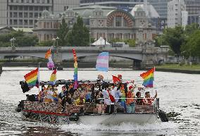 Cruise in Osaka to support LGBTQ community