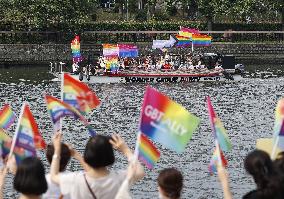 Cruise in Osaka to support LGBTQ community