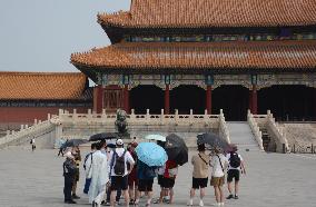 CHINA-BEIJING-PALACE MUSEUM-VISITORS (CN)