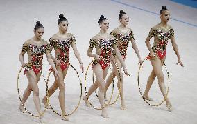 (SP)ISRAEL-TEL AVIV-EUROPEAN RHYTHMIC GYMNASTICS CHAMPIONSHIPS