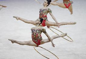 (SP)ISRAEL-TEL AVIV-EUROPEAN RHYTHMIC GYMNASTICS CHAMPIONSHIPS