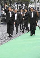 PM Noda, industry minister Edano on Green Carpet