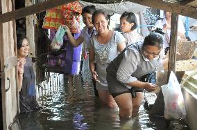 Central Bangkok inundated