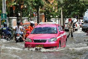 Flood-hit Bangkok