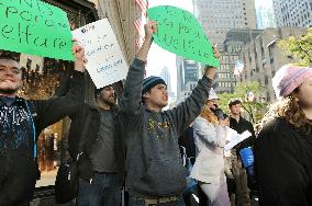 Demonstration in N.Y.