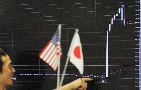 Japan steps into currency market