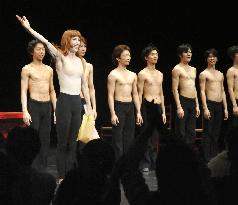 Dancer Guillem performs in Fukushima