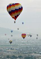 'Balloon fiesta' in Saga