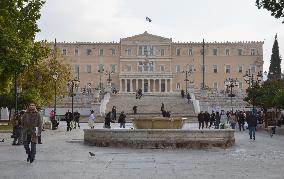 Syntagma Square in Athens