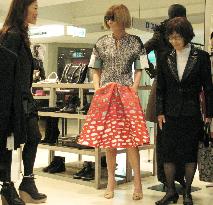 Vogue chief editor Wintour in Japan