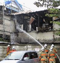 Fatal residential fire in Tokyo's Shinjuku Ward