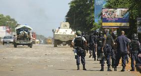 Pre-election clash in Liberia