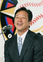 Nippon Ham Fighters' new manager Kuriyama