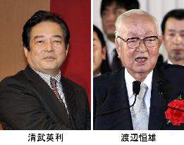 Yomiuri's Kiyotake accuses outspoken chairman of meddling