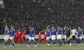 Japan lose to N. Korea 0-1