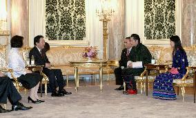 Bhutan royal couple meets Japan prime minister in Tokyo