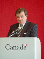 Canadian finance minister Flaherty