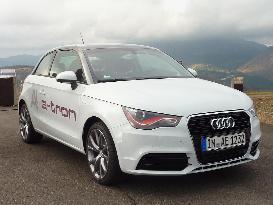 Audi's A1 e-tron electric vehicle