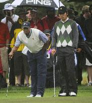 Woods, Kim at Presidents Cup