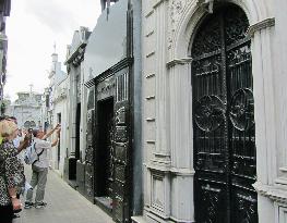 Slot next to Evita's at Recoleta Cemetery on sale