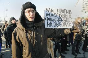 Protest in Russia