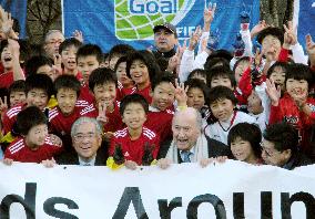 FIFA President Blatter in Matsushima