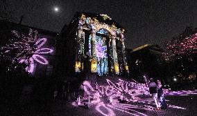 'Tapestry' illuminations in Osaka