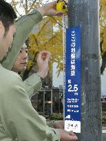 Informing height above sea level in 4 languages