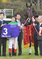 Alfredo wins Asahi Cup Futurity Stakes