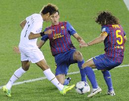 Santos' Neymar in Club World Cup final